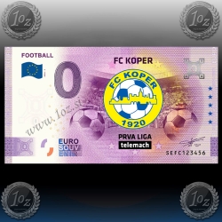 0 EVRO 2026 (FOOTBALL - FC KOPER) UNC 0 EVRO 2026 (FOOTBALL - FC KOPER) UNC